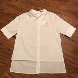 NWT English Factory Poplin Ballet top